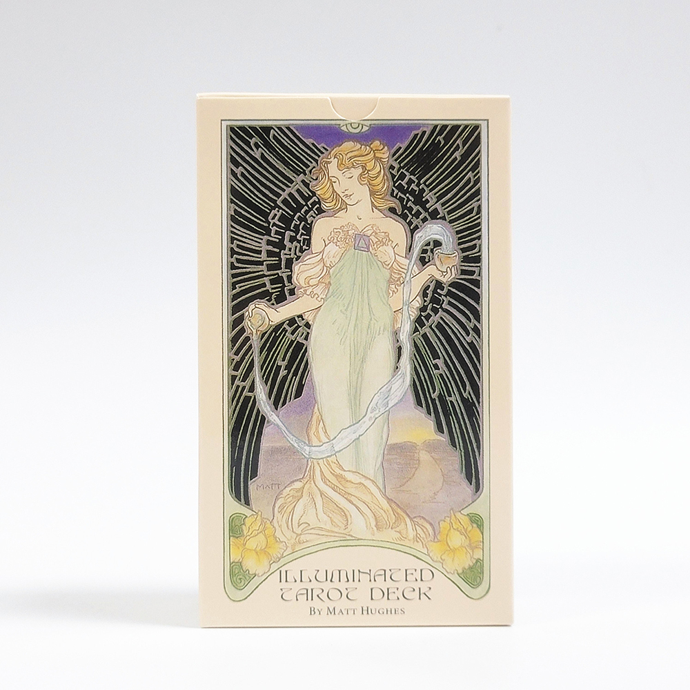 Bộ Bài Illuminated Ethereal Visions Tarot Bản Hộp Mới 2022 78 Lá Bài 7x12 Cm