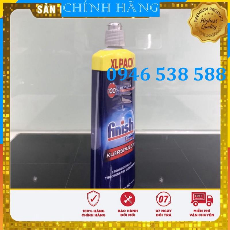 Combo muối Finish 1.5kg + Nước làm bóng Finish 400ml+ viên rửa bát finish 22 tabs dùng cho máy rửa bát