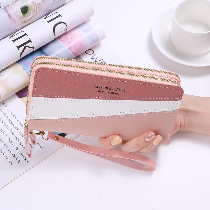 Ví nữ cầm tay dáng dài thời trang Hàn Quốc cao cấp nhiều ngăn đựng tiền dễ thương đẹp giá rẻ LUKADO VDCT52