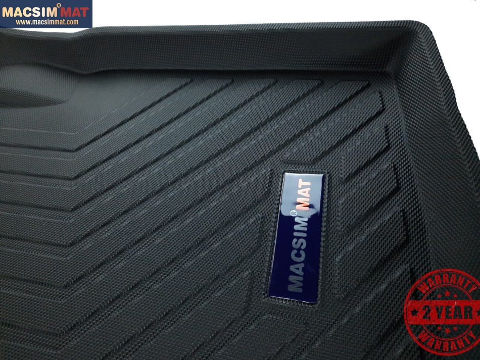 Thảm lót cốp xe ô tô Mercedes E-Class E-Class nhãn hiệu Macsim chất liệu TPV cao cấp màu đen