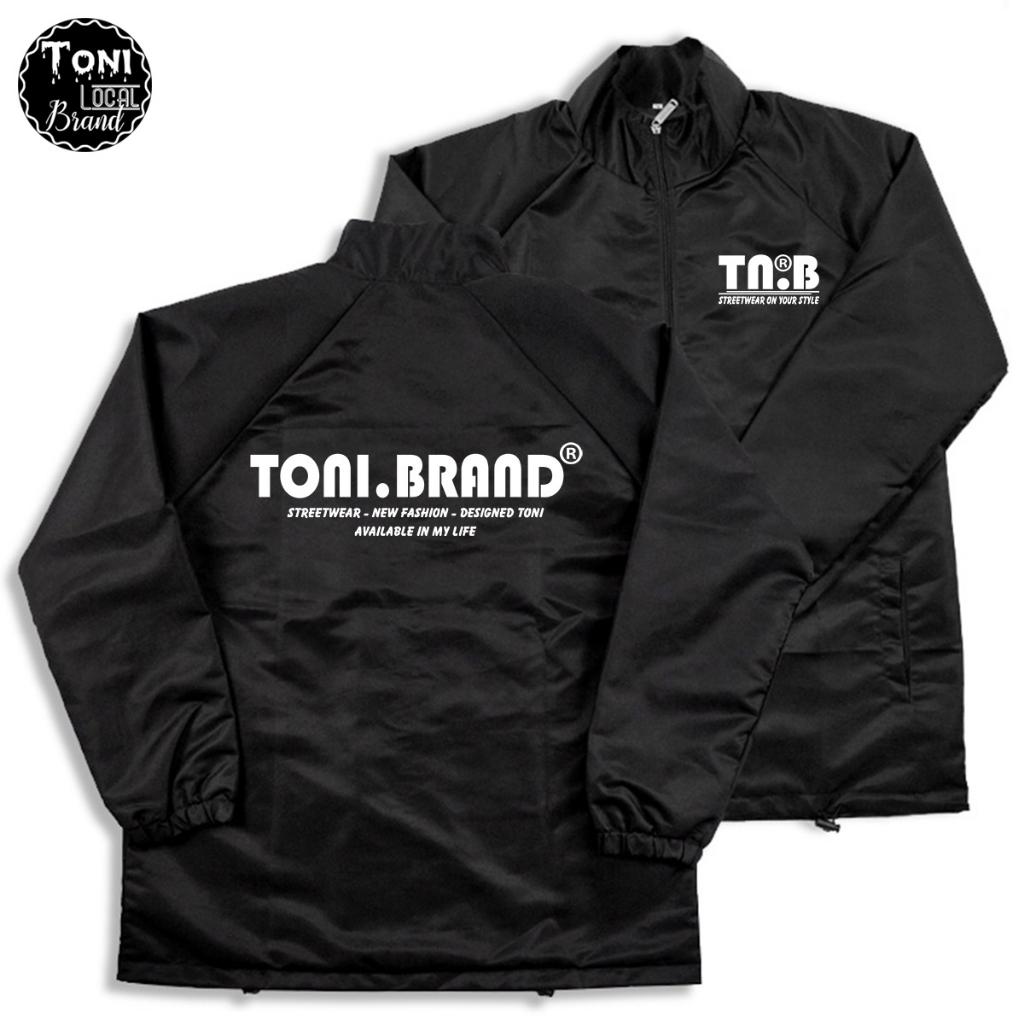 Áo Khoác Dù Local Brand Toni.Brand Jacket Mero 2 Lớp nam nữ form rộng Unisex