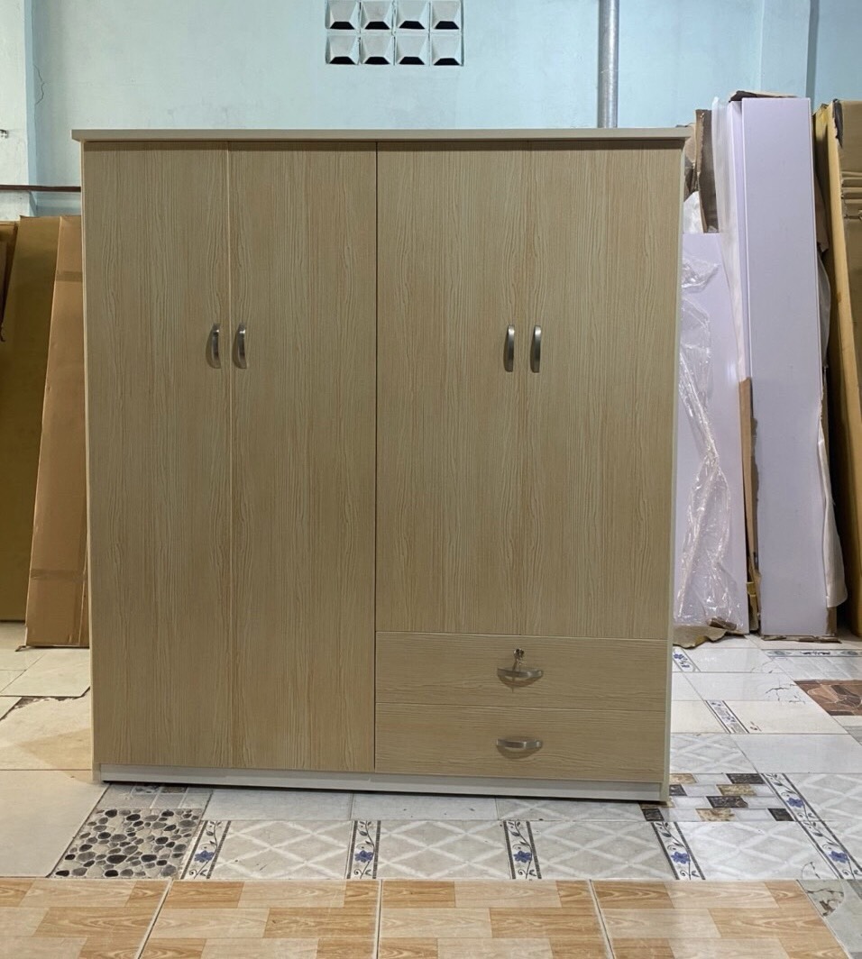 Tủ quần áo nhựa 4 cánh ĐV Juno sofa 164 x 185 x 47 cm nhiều màu lựa chọn