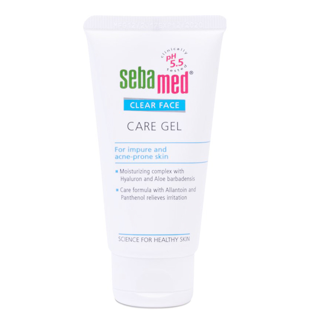 Gel Dưỡng Ẩm Chăm Sóc Và Bảo Vệ Da pH 5.5 Sebamed Clear Face Care Gel SCF05 (50ml)