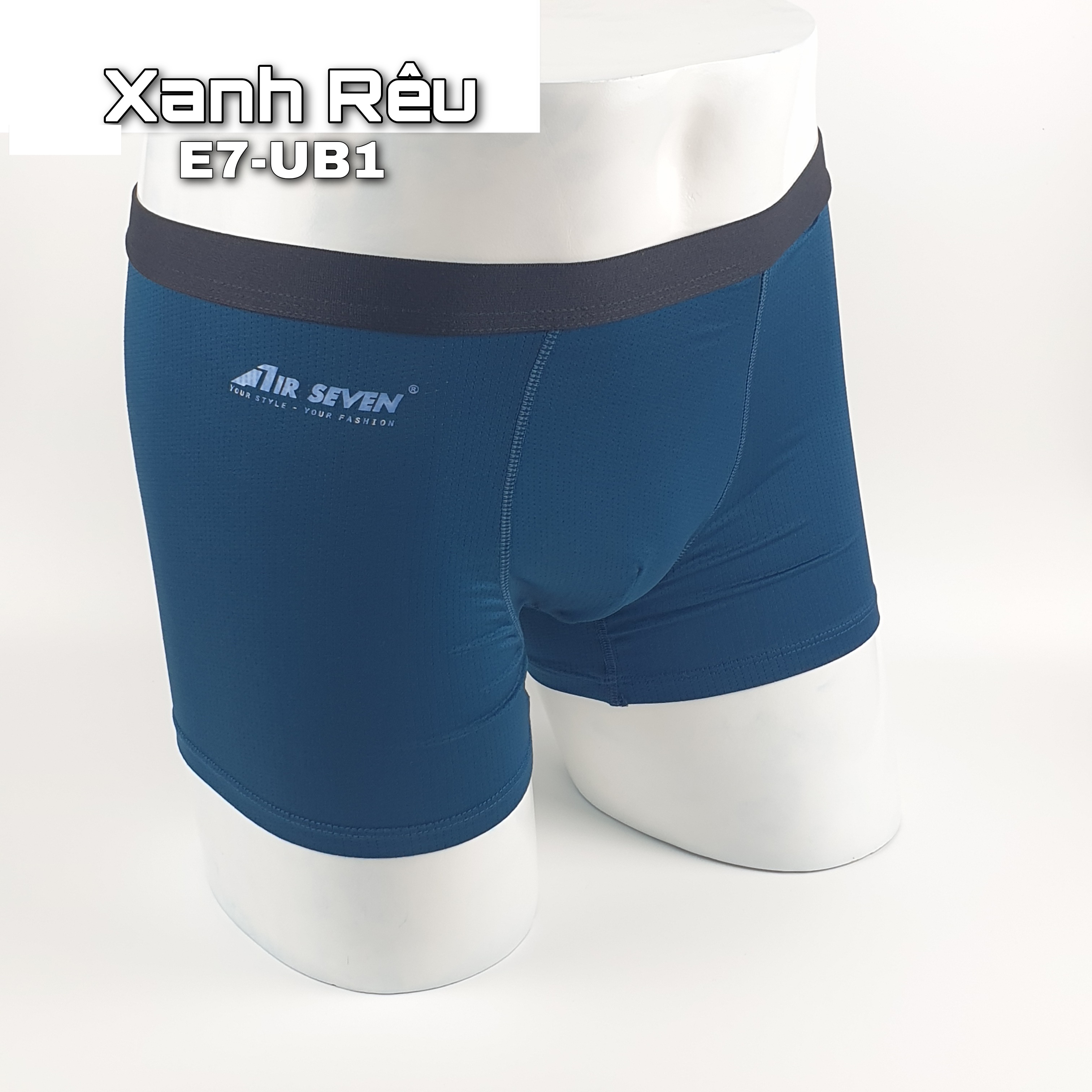 Quần lót nam Boxer UB1 co giãn 4 chiều, lưng thun nhỏ, công nghệ thoáng khí - màu Xanh Rêu