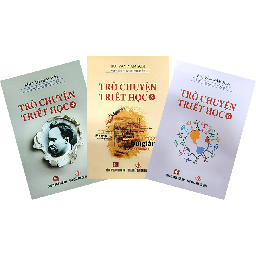 Combo 3 Cuốn: Trò Chuyện Triết Học Tập 4,5,6