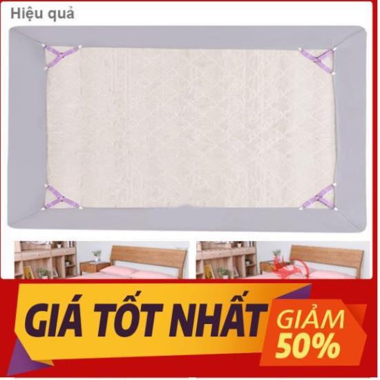 Bộ kẹp ga giường - kẹp drap giường nệm giữ cố định chống xê dịch tụt góc