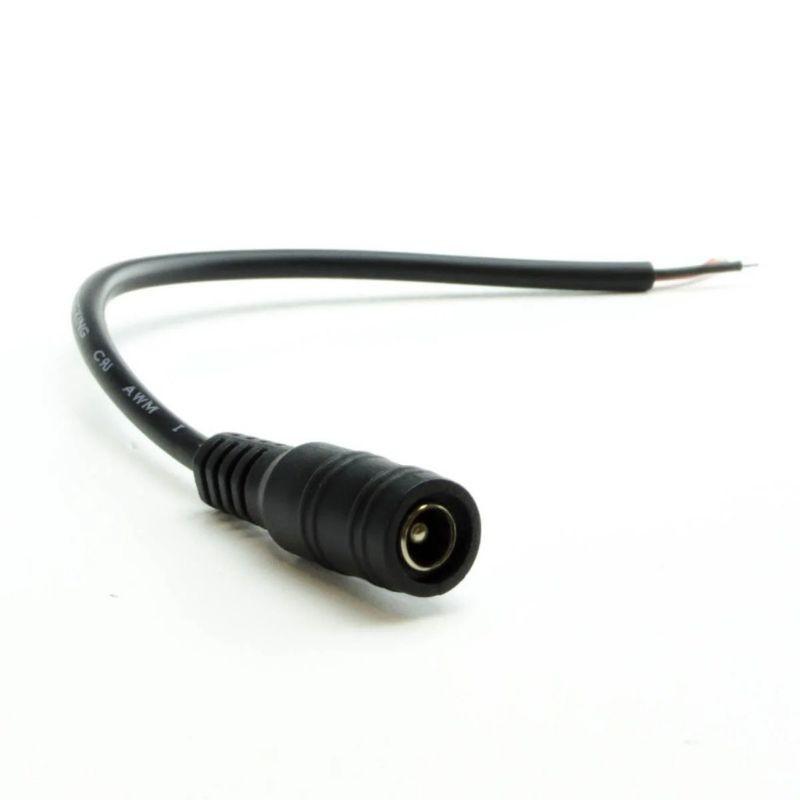 Dây nguồn DC đầu jack Đực, Cái DC 5.5x2.1mm đúc sẵn
