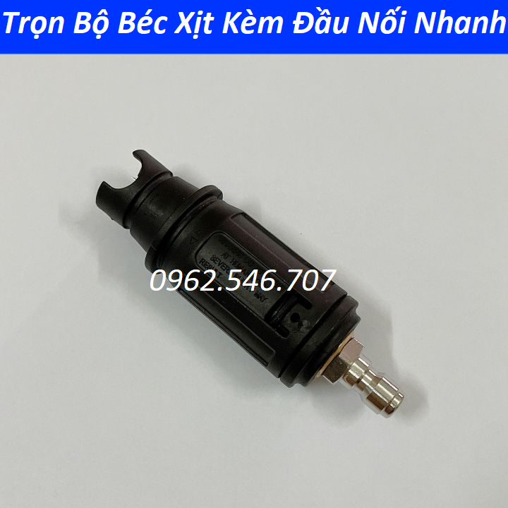 Béc xịt mỏ vịt kiểu gài kèm khớp nối nhanh 1/4inch