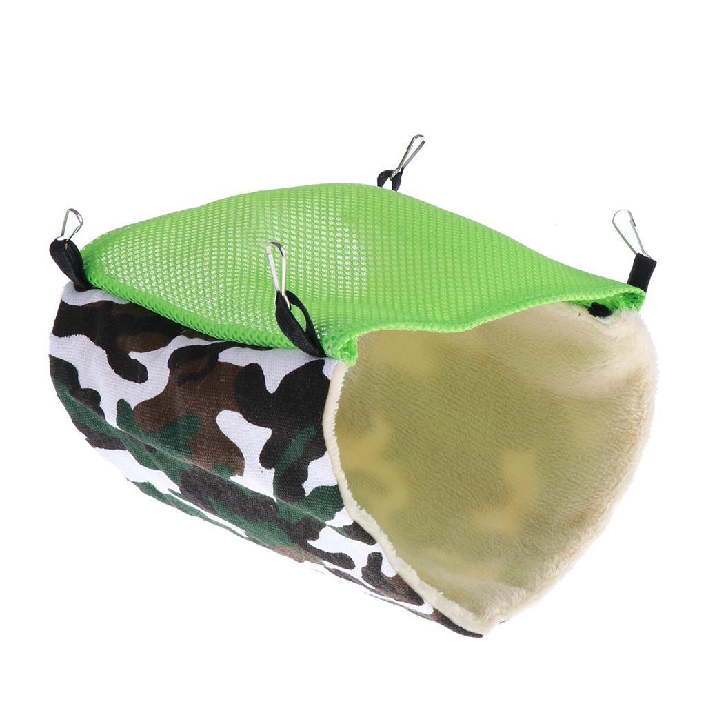 Small Animal Bedding Cage Accessories Hammock Hedgehog Squirrel Rat Green
