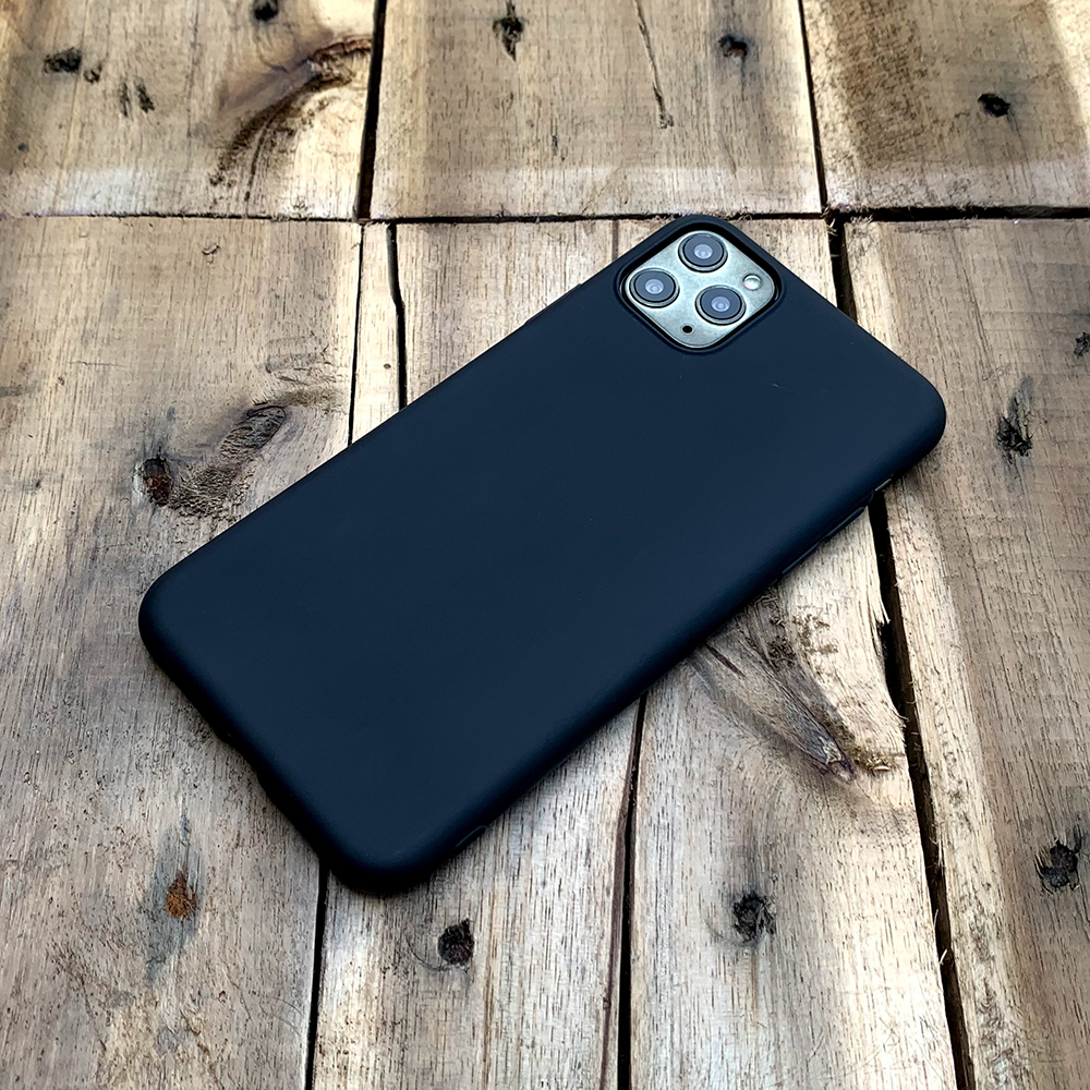 Ốp lưng dẻo mỏng dành cho iPhone 11 Pro Max - Màu đen