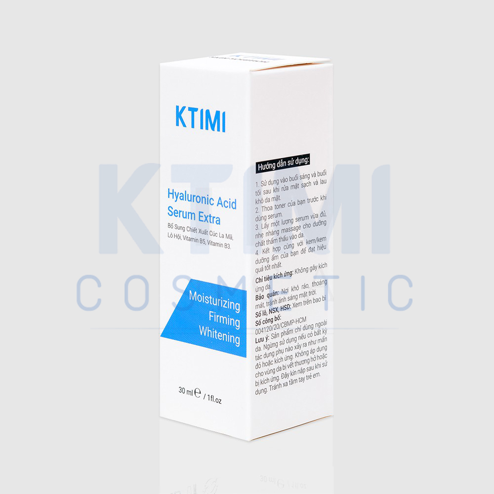 KTIMI HYALURONIC ACID SERUM EXTRA - Serum Cấp Ẩm Ktimi cho da căng mịn