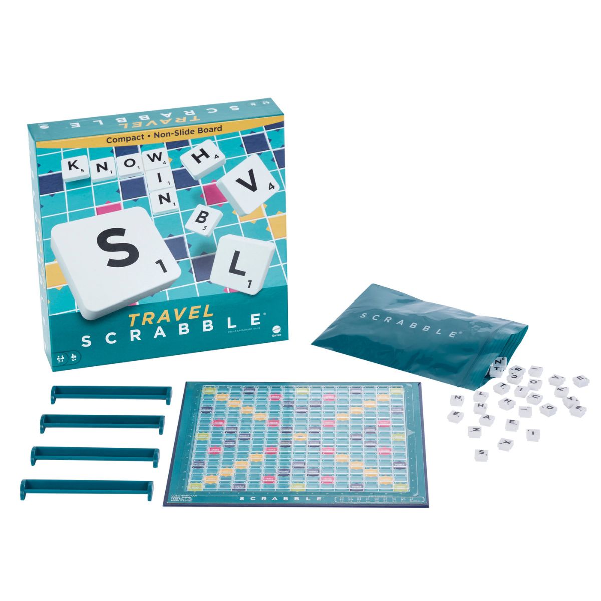 Đồ Chơi Trò Chơi Nối Chữ Scrabble Travel MATTEL GAMES CJT11