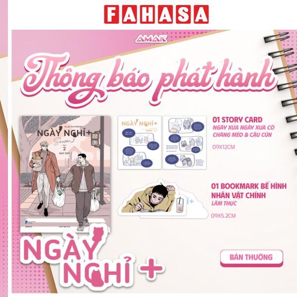 Sách - Ngày Nghỉ - Season 2 - Tập 2 - Tặng Kèm Bookmark Bế Hình Lâm Thạch + Story Card 2 Mặt