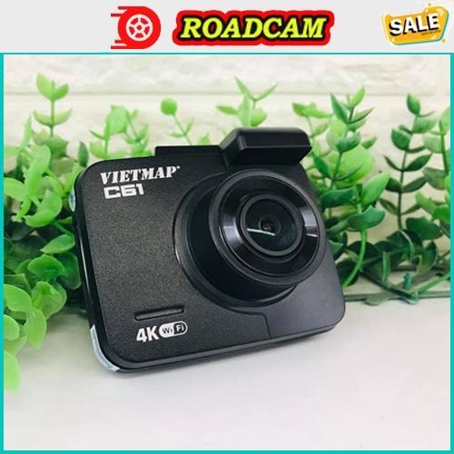 Camera Hành Trình Ô Tô Xe Hơi VIETMAP C61 - Màn Hình Full HD 4K, Cảnh Báo Giao Thông