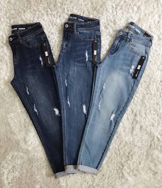 QUẦN BAGGY RÁCH NHẸ 9 TẤC