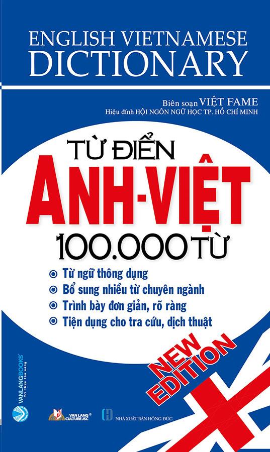 Từ Điển Anh-Việt 100000 Từ
