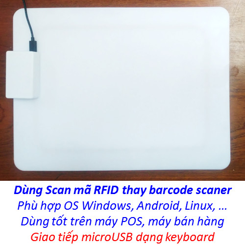 Bộ đọc NFC-RFID tầm xa 20-30cm - Long range NFC-RFID reader