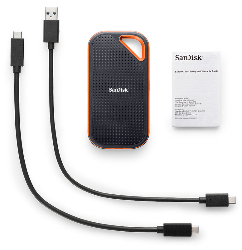 Hình ảnh Ổ cứng di động SDSSDE81-2T00 Sandisk Extreme Pro E81 - 2TB Hàng Nhập Khẩu