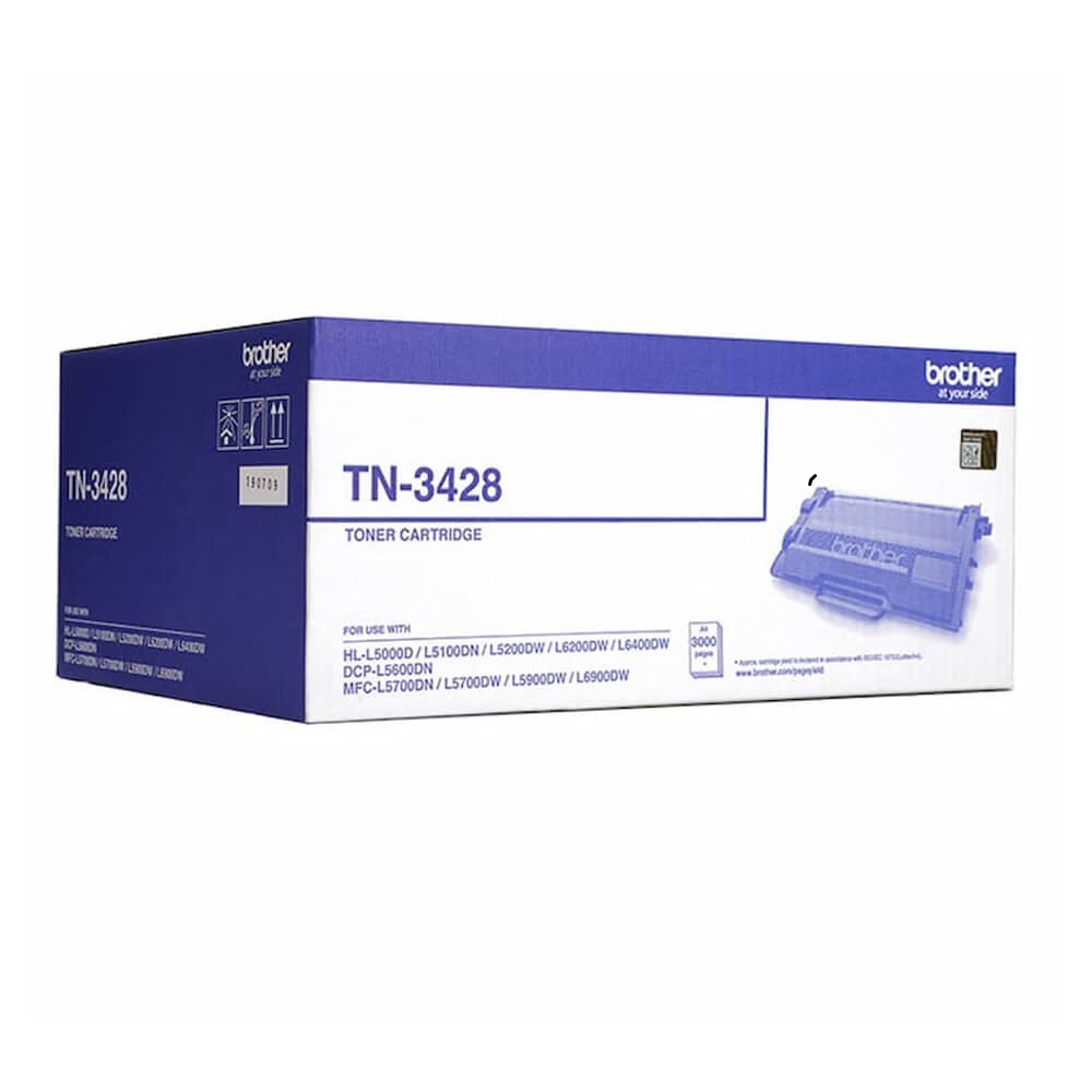 Mực In Laser Brother TN-3428  Sử Dụng Cho Các Dòng Máy Brother HL-L5000D, L51000DN, L6200DW, L6400DW, DCP-L5600DN, MFC-L5700DN, L5700DW, L5900DW, L6900DW - Hàng Chính Hãng
