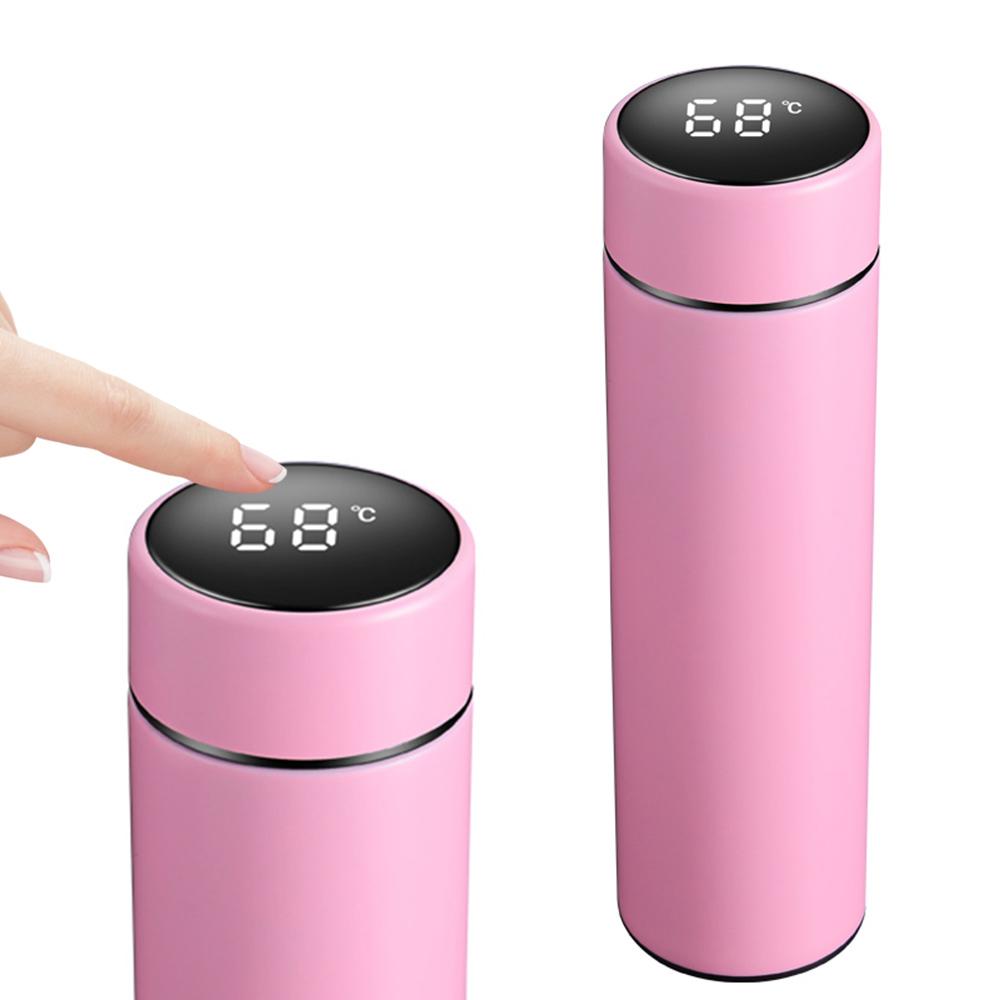 Bình cách nhiệt 500ml thông minh với màn hình LCD cảm ứng, chất liệu thép không gỉ
