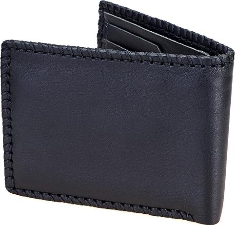 Ví nam da bò đan viền thủ công cao cấp kiểu ví ngang DB1-VI1TCK7 + Tặng kèm móc khóa da bò, hộp và túi giấy đựng quà sang trọng
