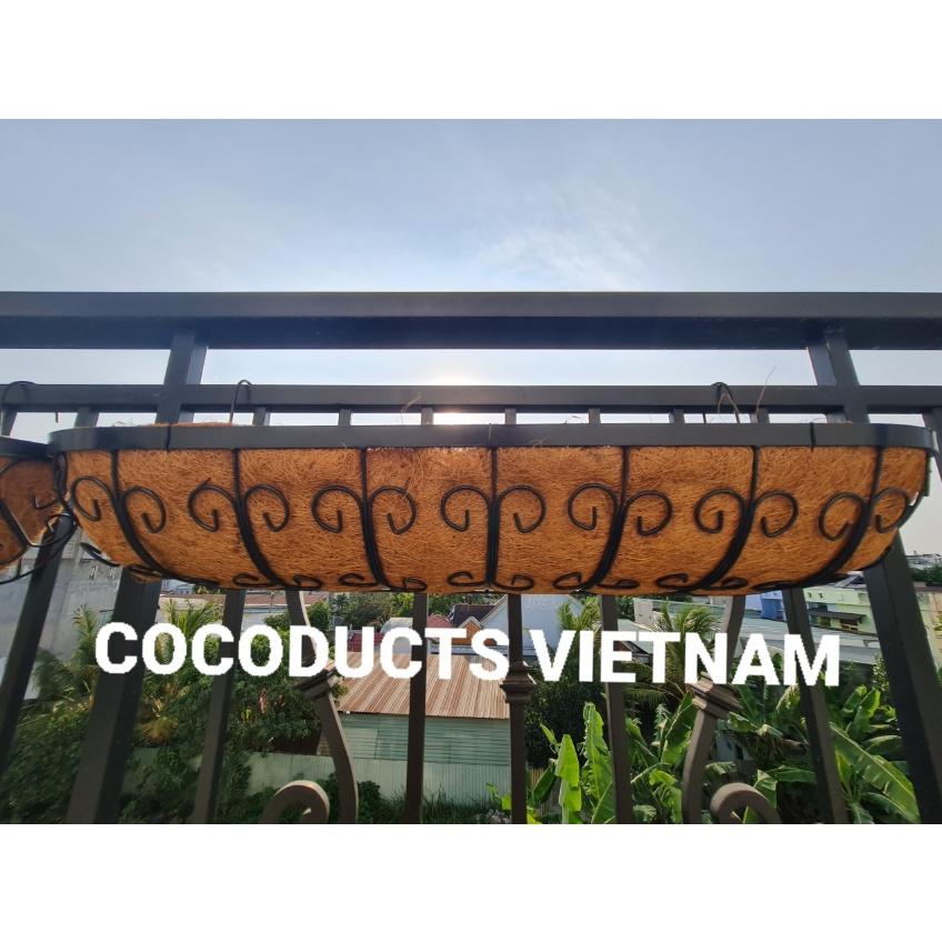 Giỏ treo ban công bán nguyệt