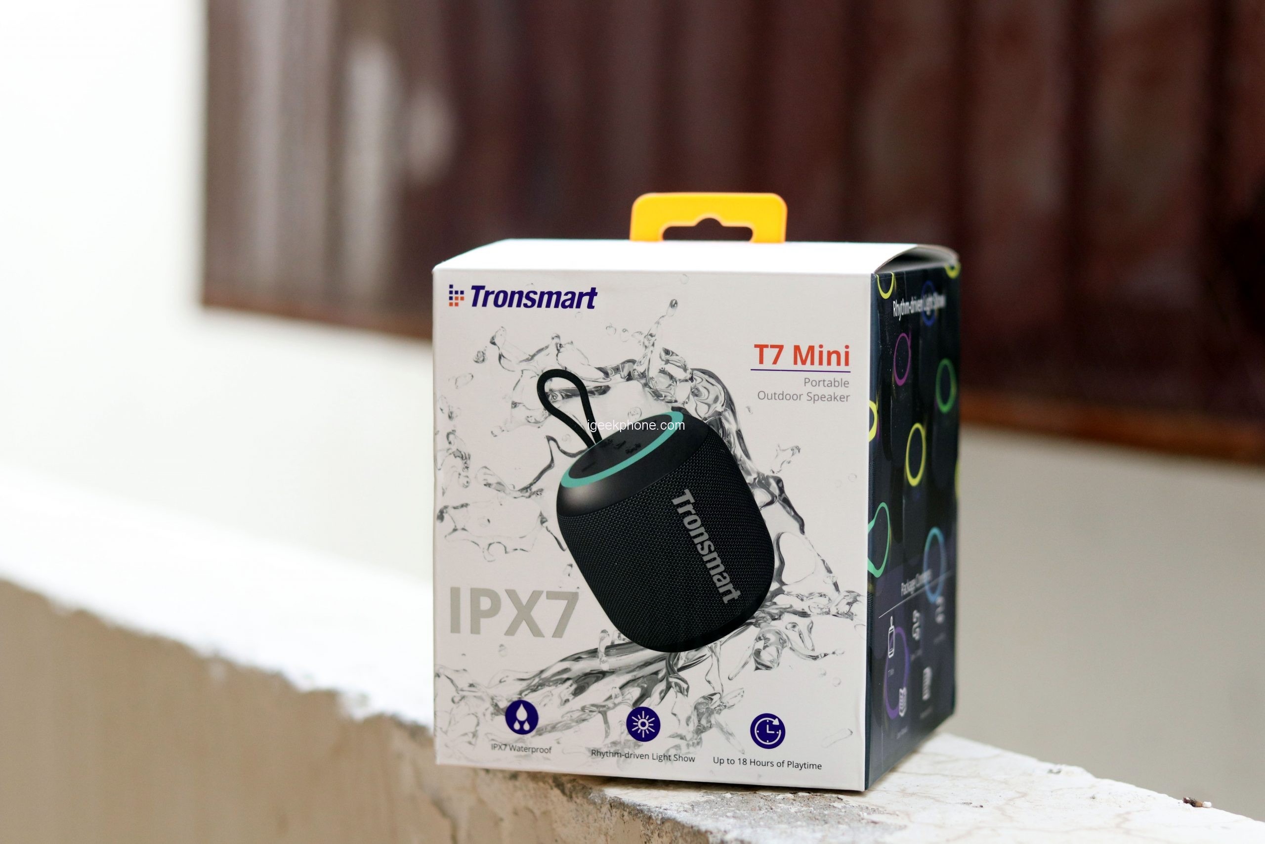 Loa Bluetooth Tronsmart T7 Mini Công suất 15W, Âm thanh siêu trầm, Chống nước IPX7 - Hàng Chính Hãng