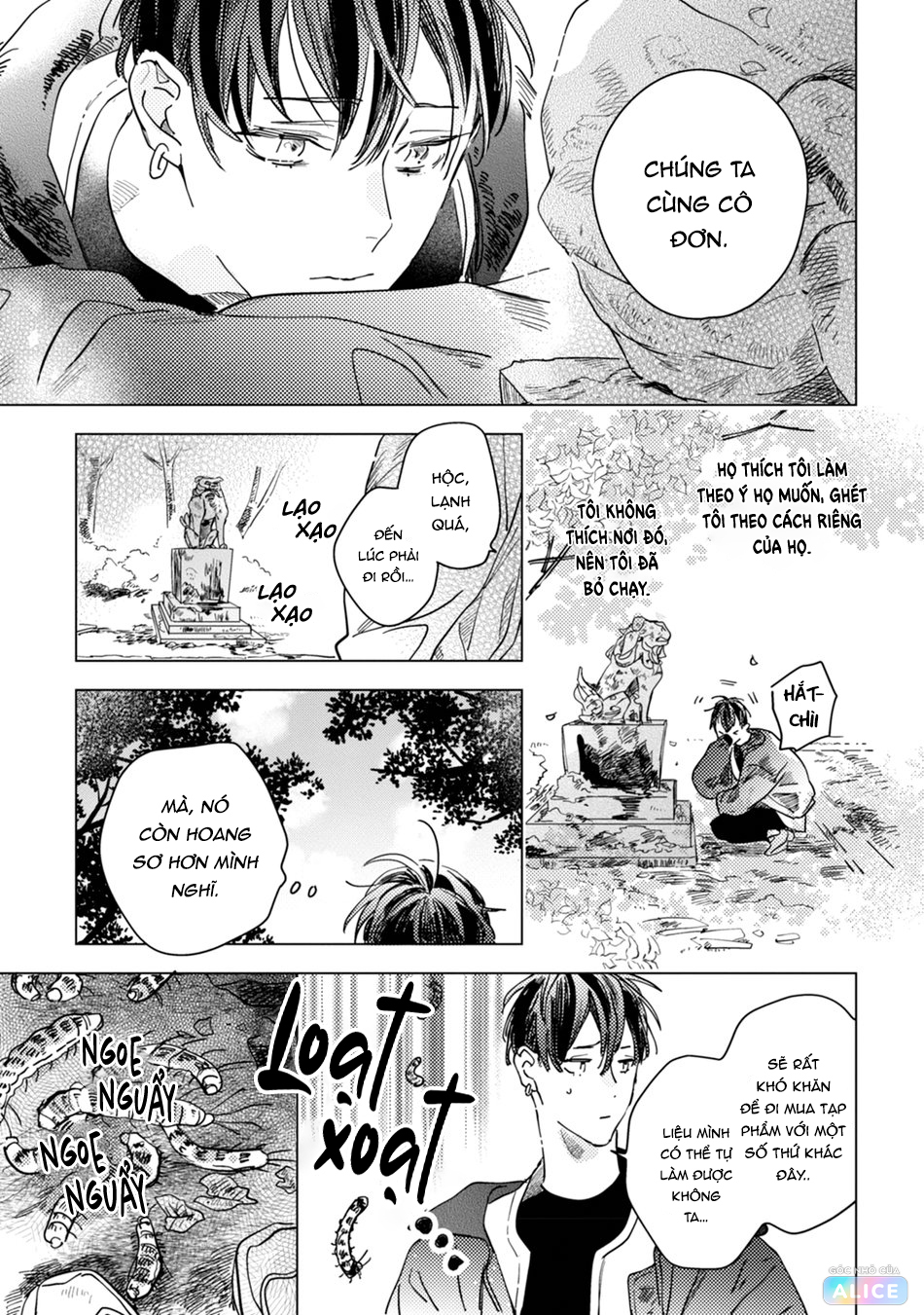 trong lòng dã thú ấp ủ một vầng trăng khuyết chapter 1 14