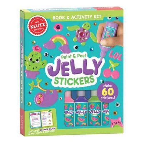 Paint &amp; Peel Jelly Stickers (Klutz)