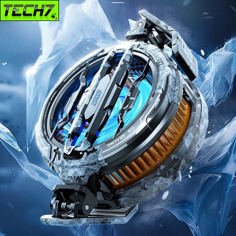 Tản nhiệt sò lạnh nam châm Led CX07 Gaming siêu mát cho smartphone , máy tính bảng hàng nhập khẩu