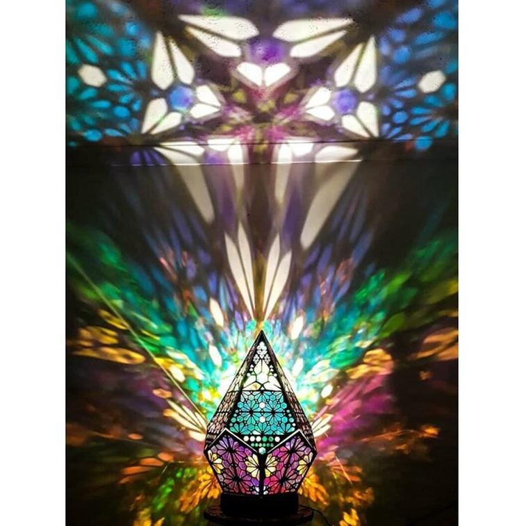 Đèn Led Trang Trí Sàn Phòng Ngủ / Phòng Khách Phong Cách Bohemian