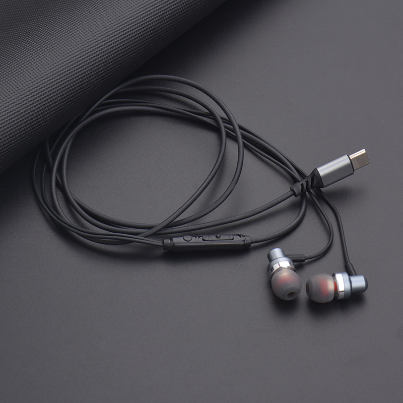 Tai Nghe Nhét Tai Có Dây A26 Vỏ Kim Loại, Type-C Giải Mã Kỹ Thuật Số, Có Micro, Âm Thanh Stereo - miếng lót chuột