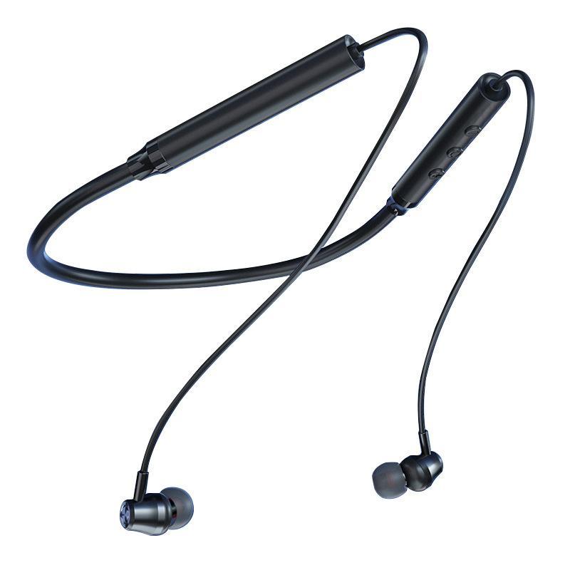 Khuyến mại Tai nghe Bluetooth đeo cổ không dây Thể thao 5.0 Giảm tiếng ồn Âm thanh trung thực với Bảng bảo vệ Tai nghe Bluetooth cho điện thoại di động