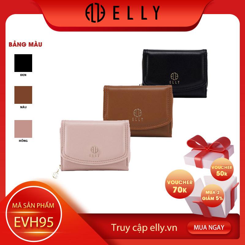 Ví da nữ thời trang cao cấp ELLY – EV95