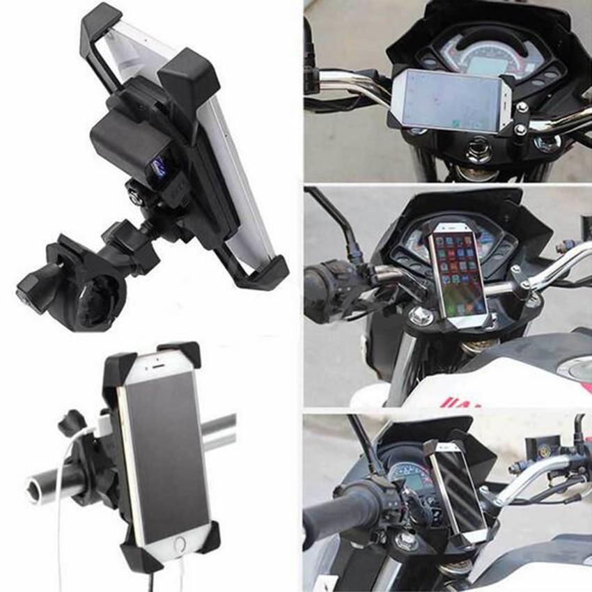 Giá đỡ điện thoại gắn xe máy