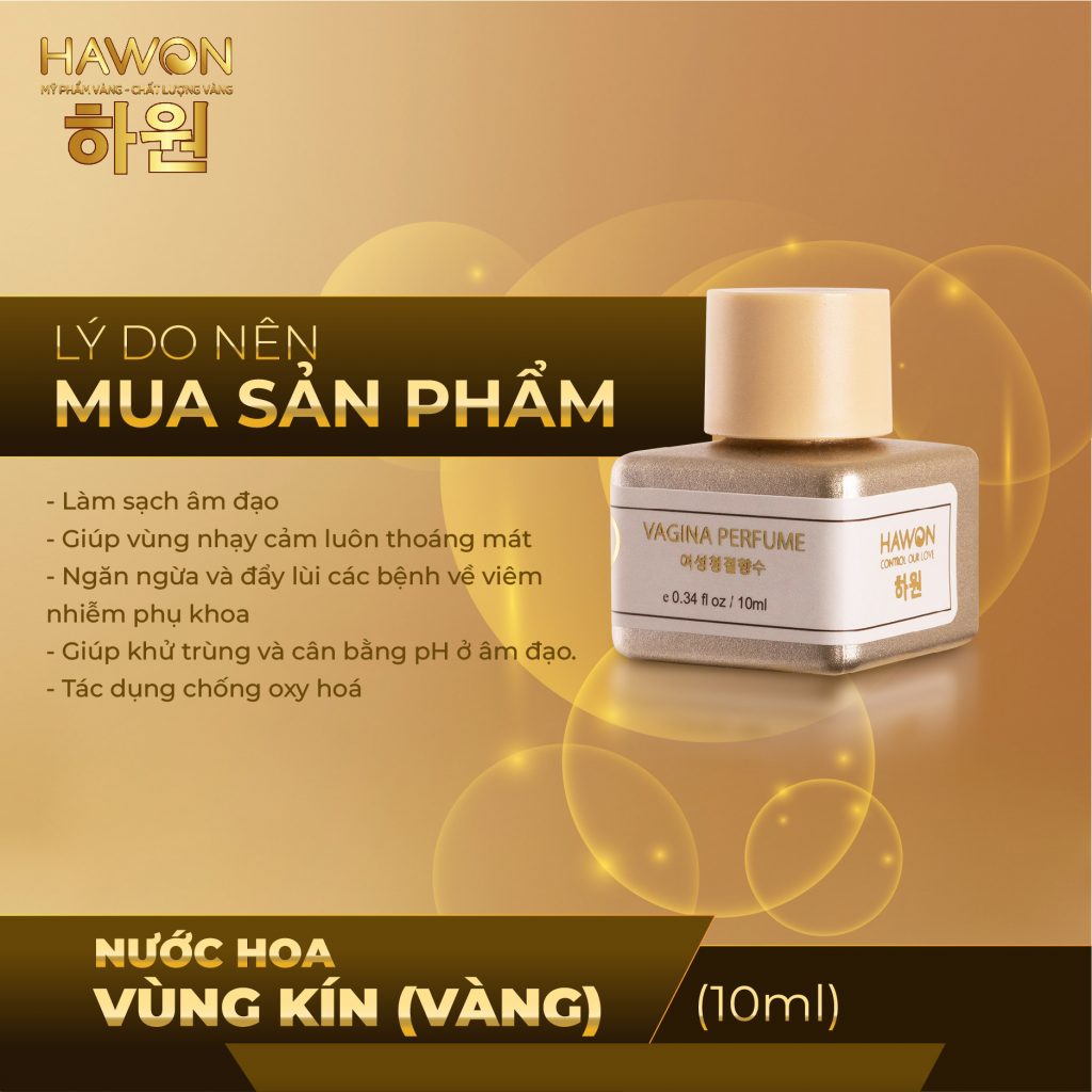 Nước Hoa Vùng Kín Vagina Perfume HAWON - 10ml