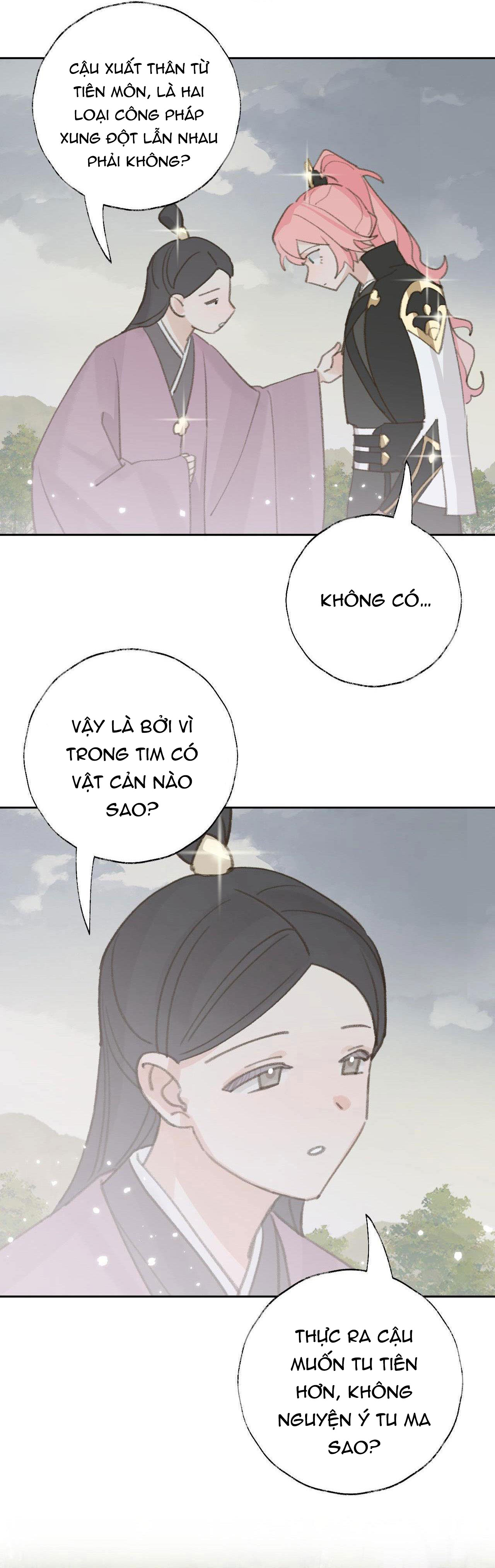 tôi lắng nghe thanh tôn chủ gọi chapter 22 21