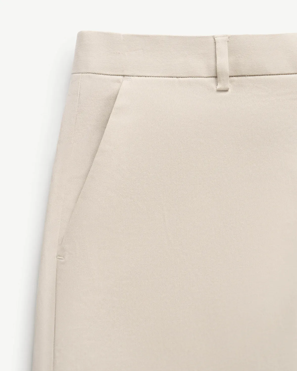 Quần Short Kaki Premium Trơn Form Straight - ROUTINE 10F25PSH006