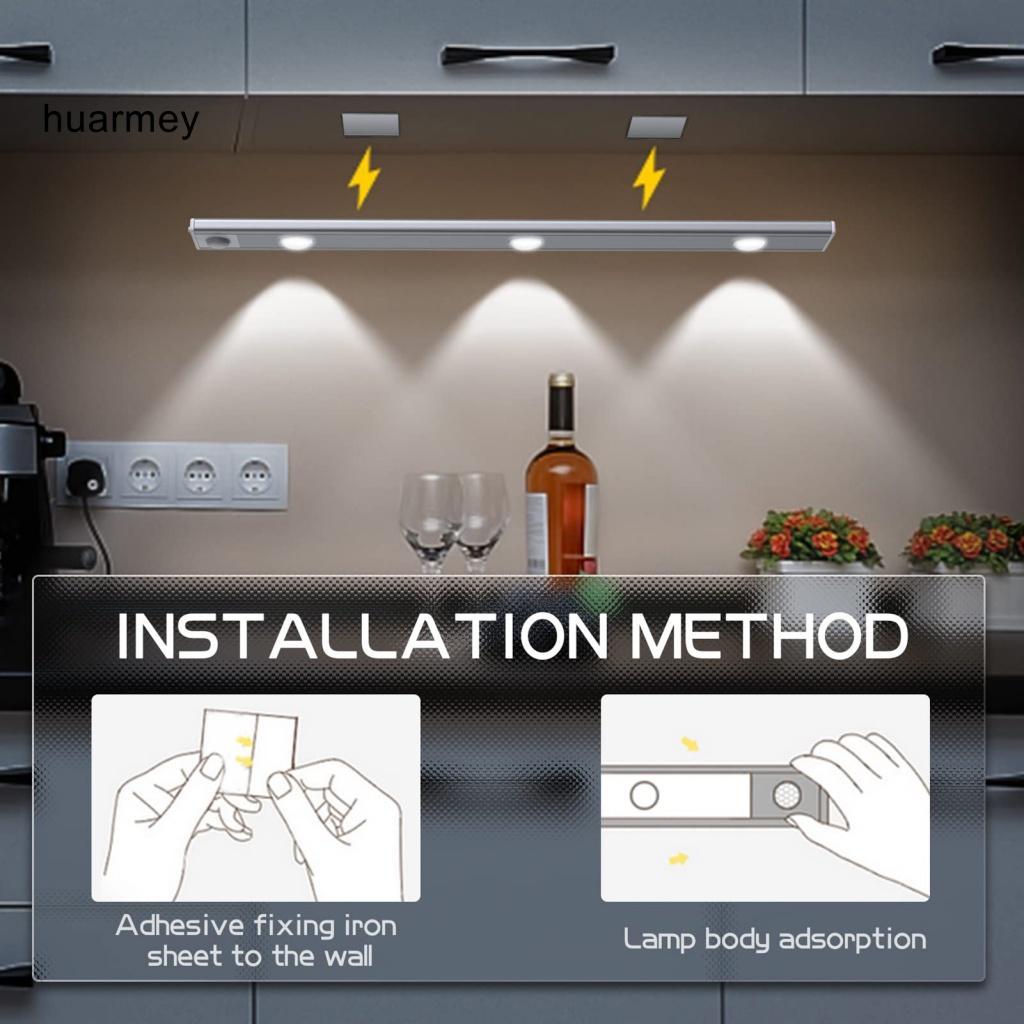 1 Bộ Thanh Đèn LED Từ Tính Cảm Ứng Thông Minh Siêu Mỏng