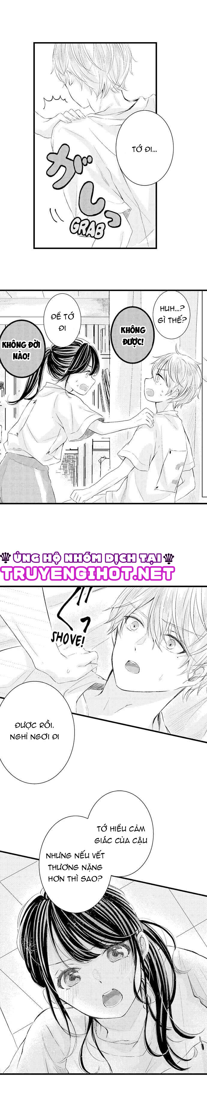 [16+] tớ và cậu chỉ còn cách nhau 0,01mm nữa chapter 15.2 2