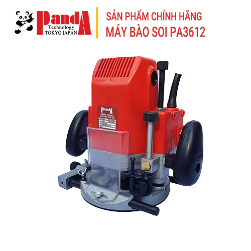 Máy phay gỗ Panda PA3612, Máy bào soi cầm tay, Công suất 1850W