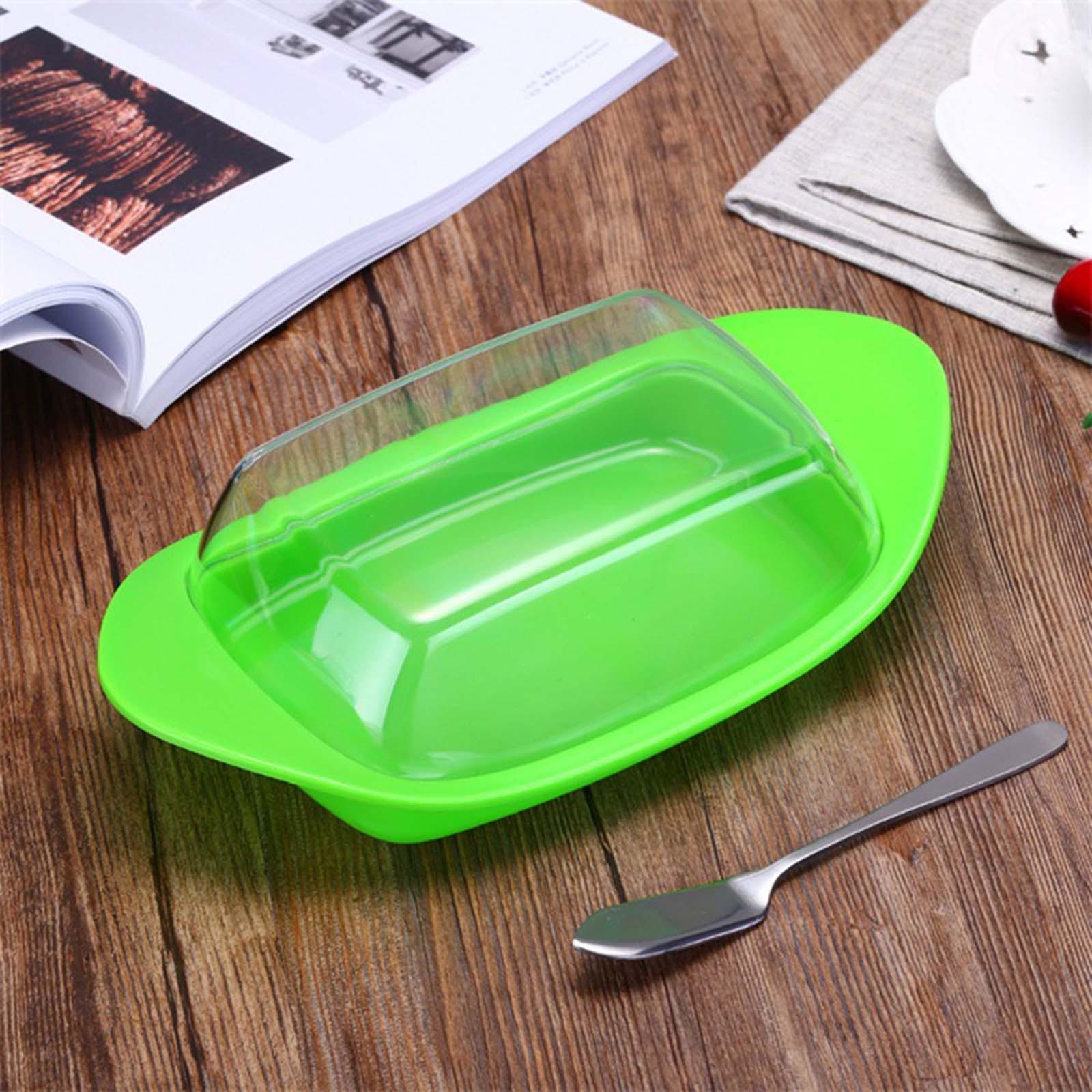 Cheese Container with Lid Butter Keeper Butter dish Cutting Box for Cheese Home
