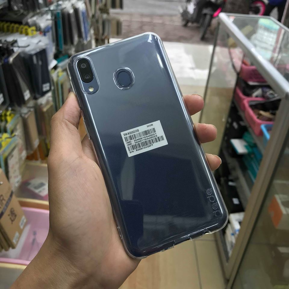 Ốp lưng silicon dẻo trong suốt SamSung Galaxy M20 siêu mỏng 0.5 mm