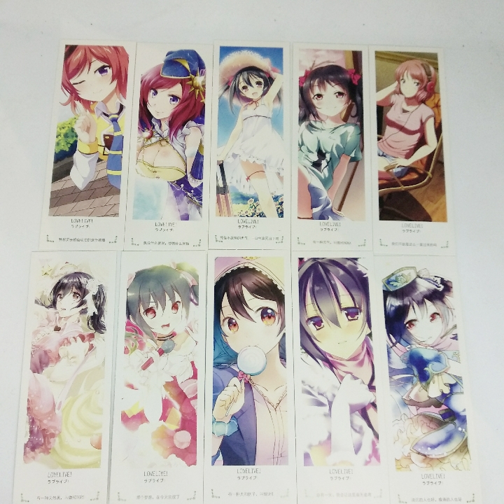 Bookmark Anime Lovelive hộp 36 tấm