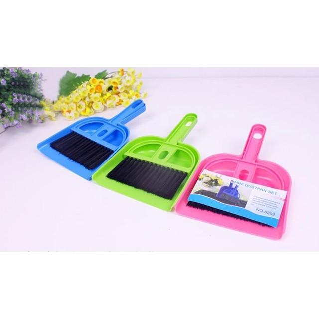 BỘ CHỔI QUÉT BỤI VÀ XẺNG HÓT MINI - br00535
