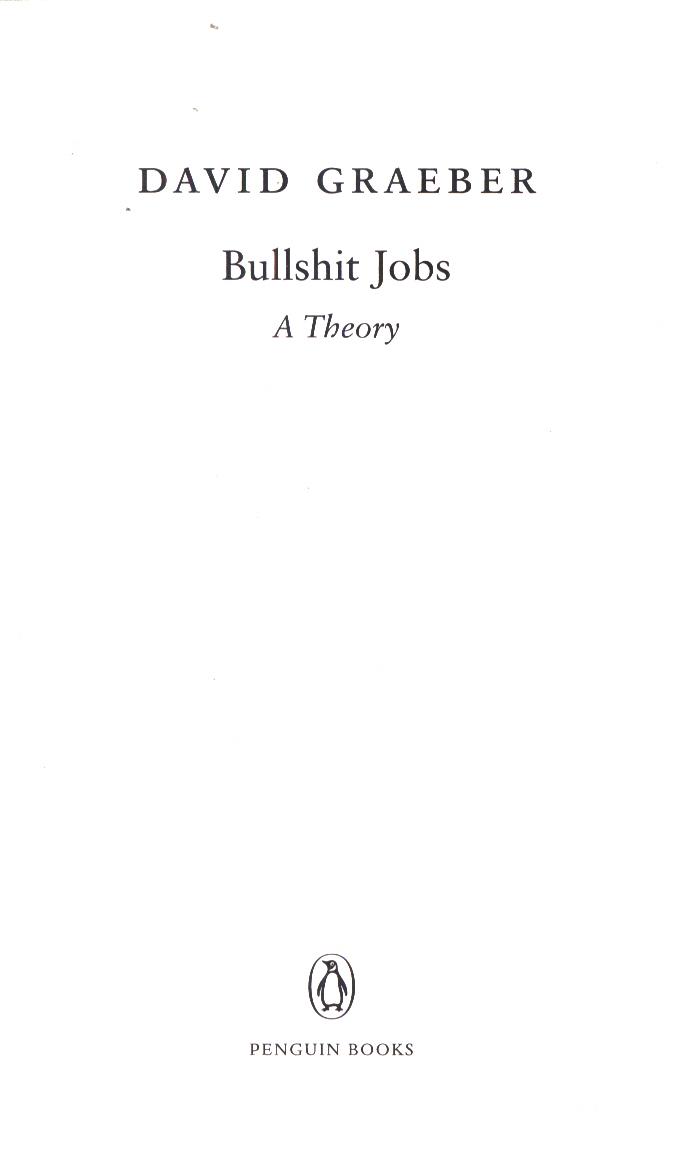 Sách ngoại văn: Bullshit Jobs