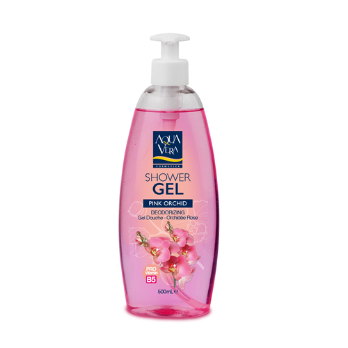 Gel tắm dưỡng da Aquavera chiết xuất lan hồ điệp 500ml