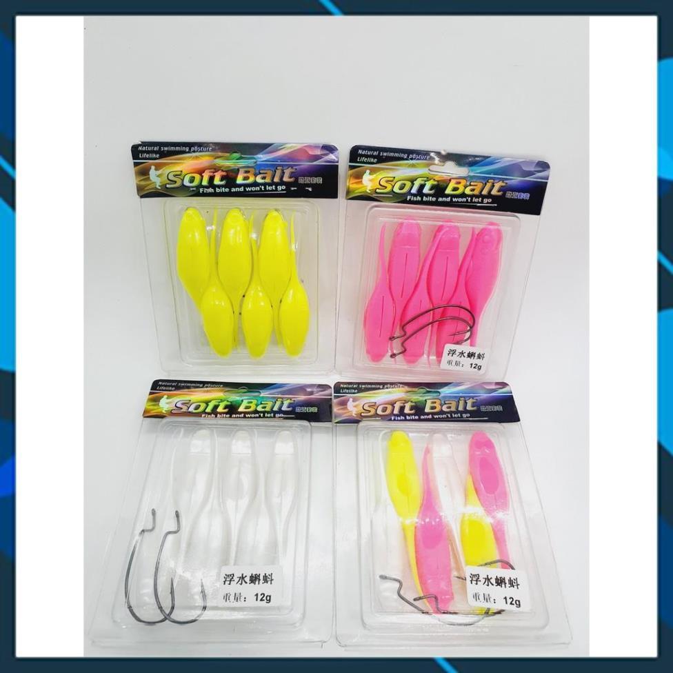 MỒI MỀM SKIPPING Z-OH _ Mồi Mềm Câu Lure - Lure _ 35