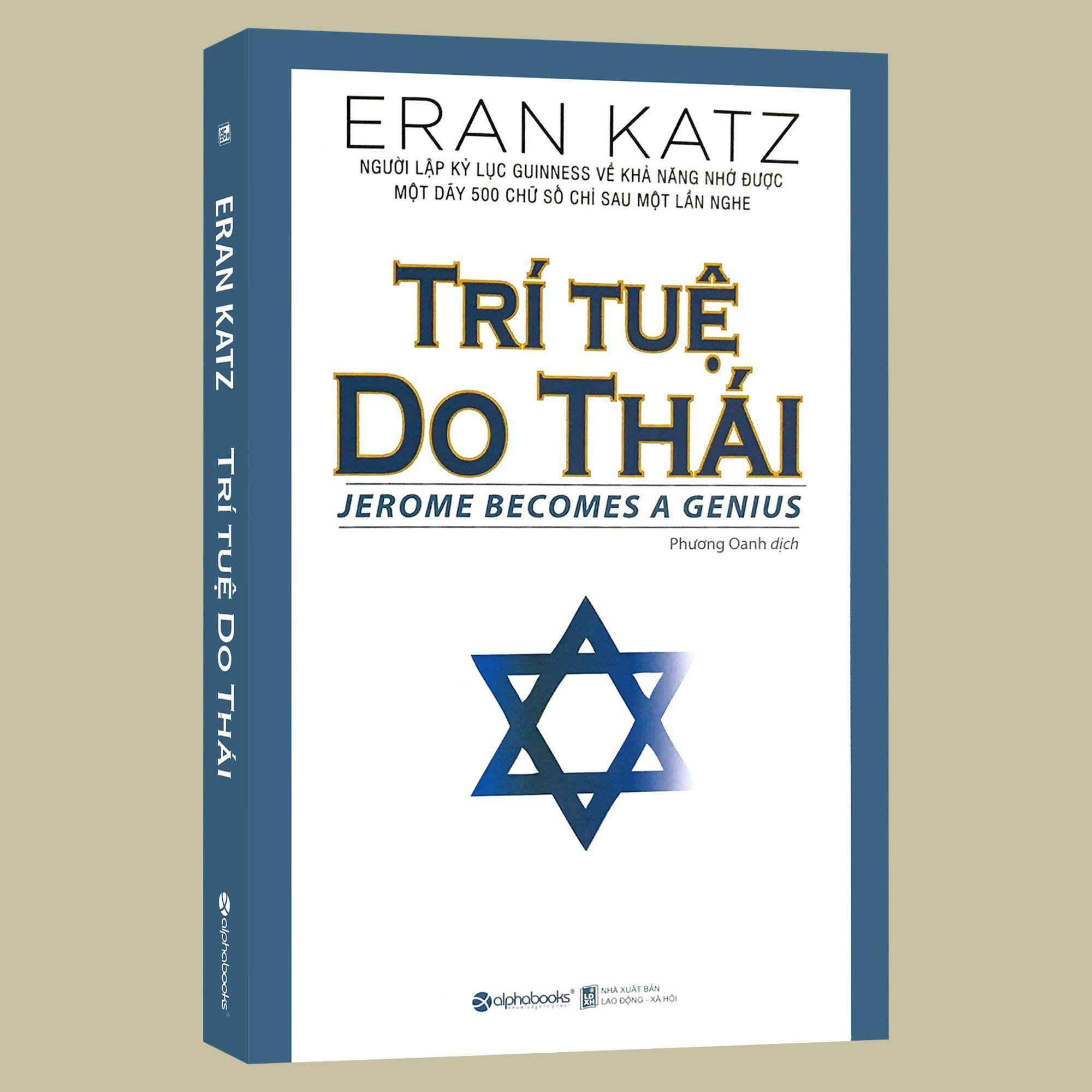 Sách - Trí Tuệ Do Thái - tự khai phá trí tuệ bản thân với "5 nguyên tắc" và "15 gợi ý"