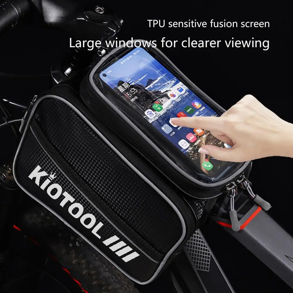 Túi xe đạp Kiotool chống nước bọc cảm ứng phù hợp với mọi dòng xe